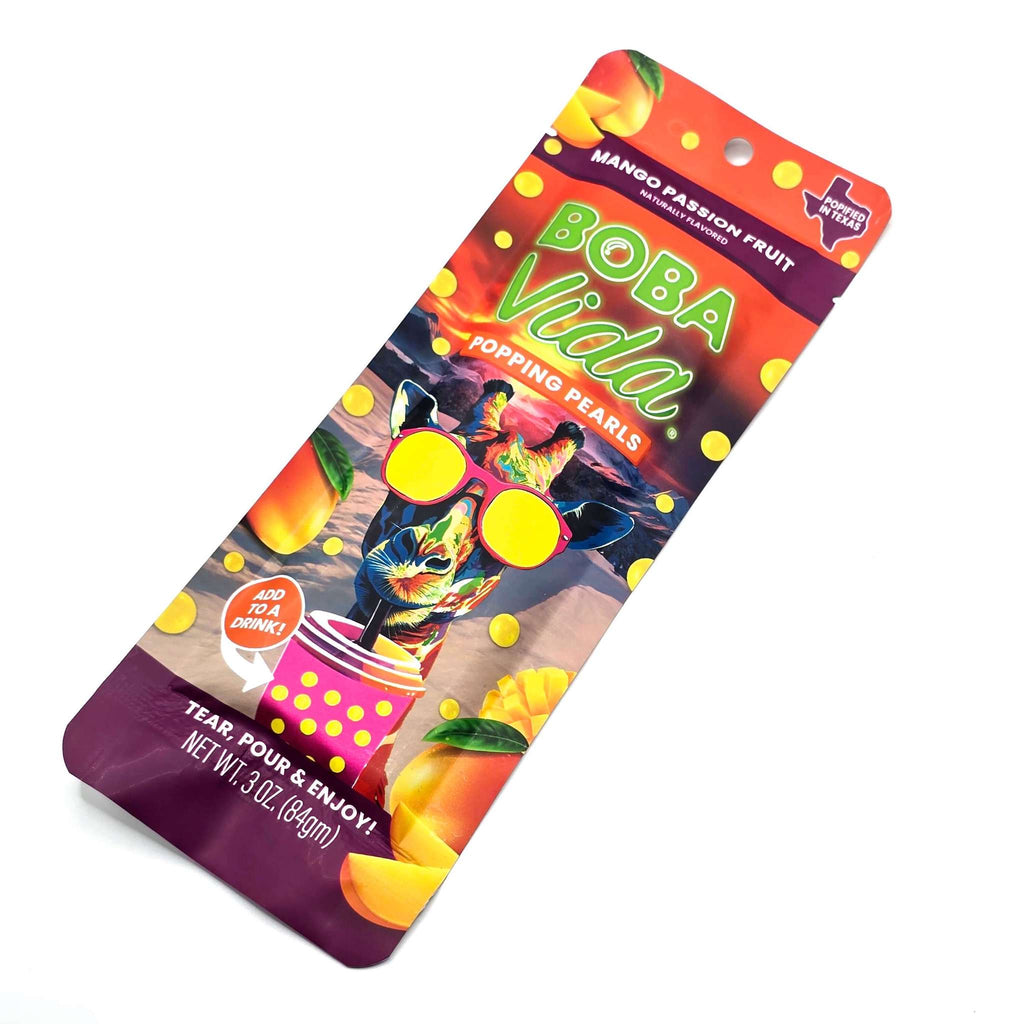 BOBAVIDA POPPING BOBA MANGO PASSIONFRUIT<NOVELTY CANDY>