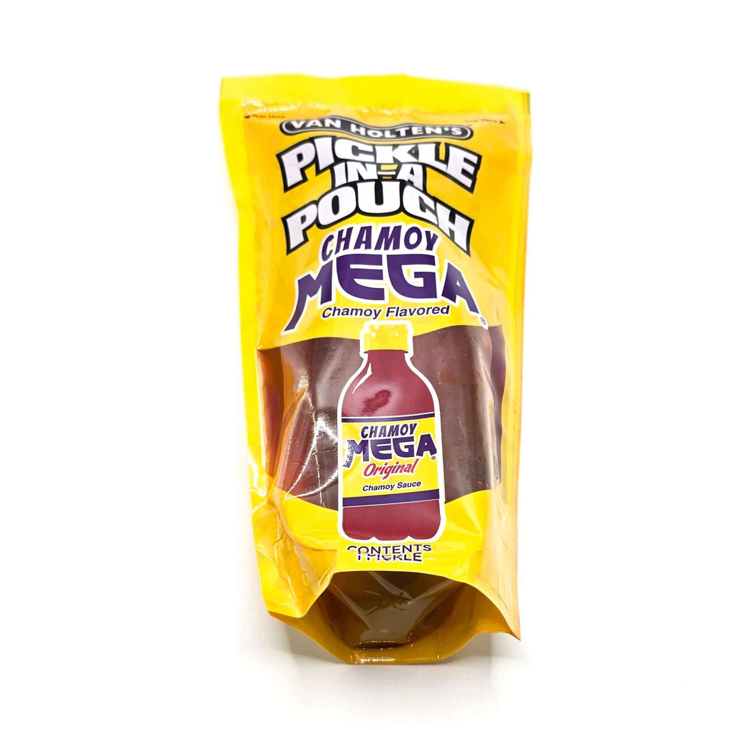 VAN HOLTEN'S MEGA CHAMOY PICKLE IN A POUCH<NOVELTY CANDY>