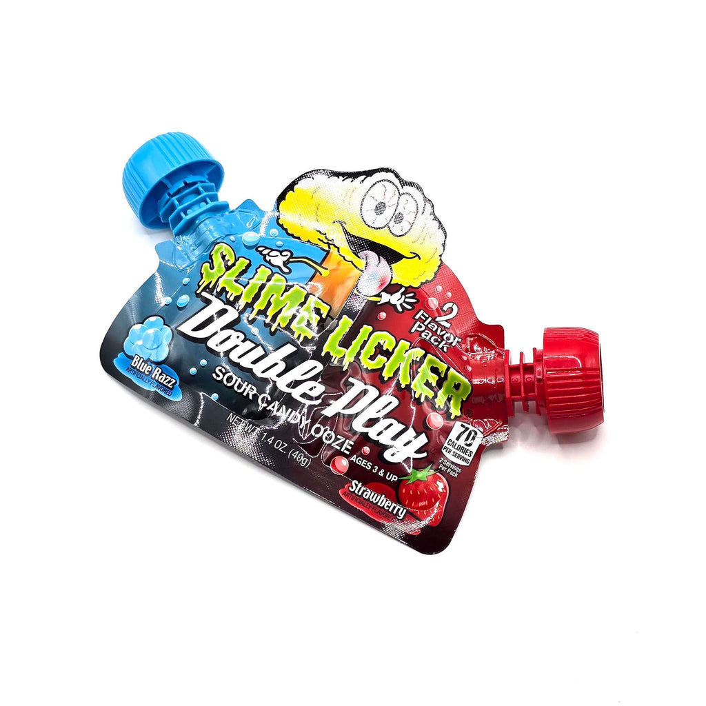 SLIME LICKER DOUBLE PLAY SOUR CANDY OOZE<NOVELTY CANDY>