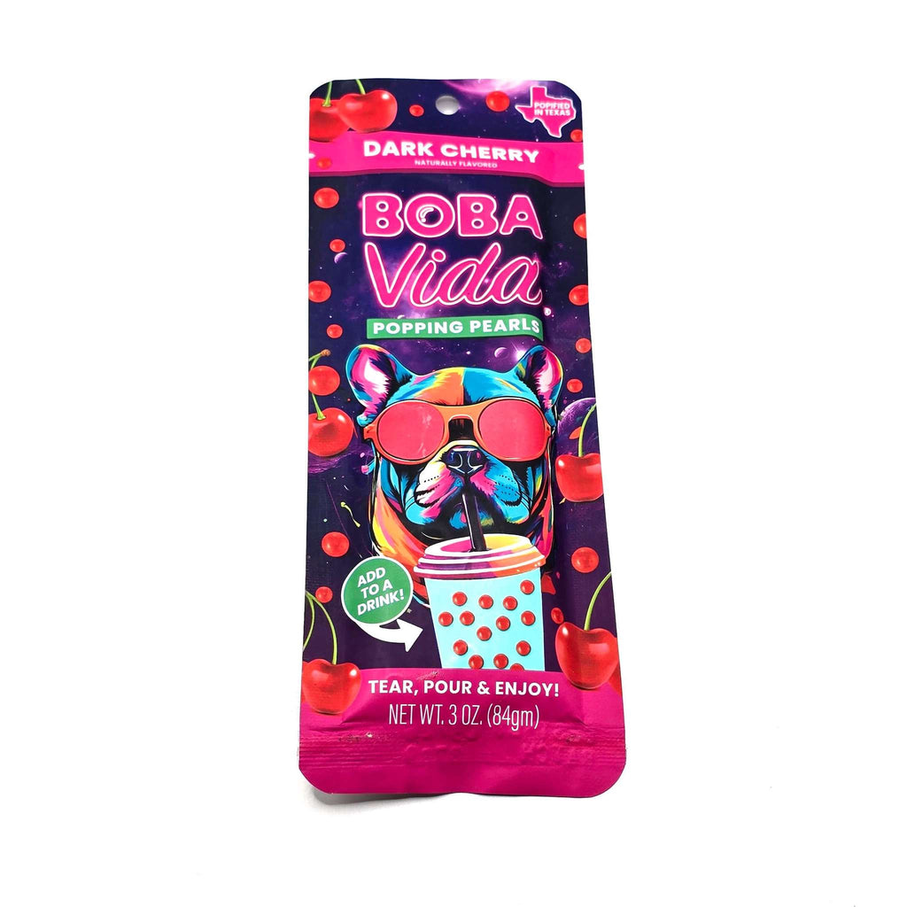 BOBAVIDA POPPING BOBA DARK CHERRY<NOVELTY CANDY>