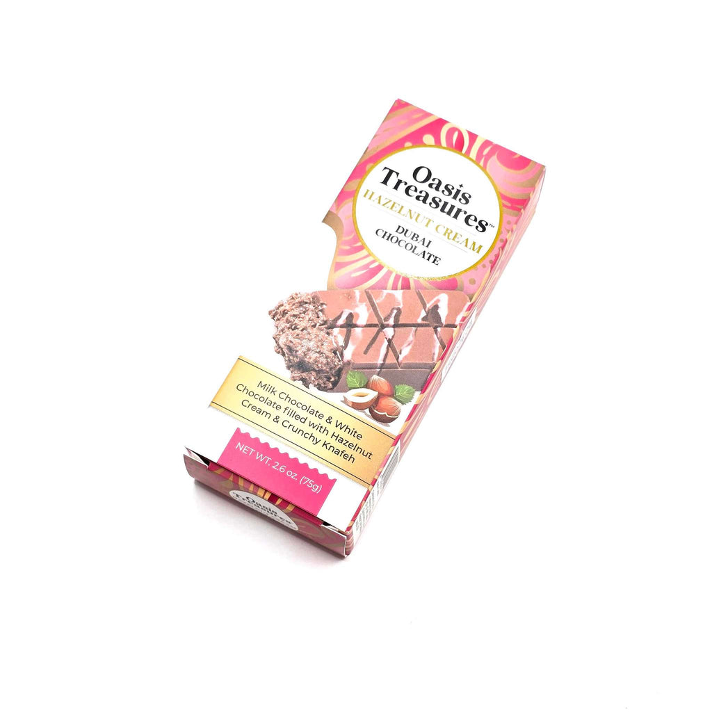 OASIS TREASURES™ DUBAI HAZELNUT BARS<GOURMET CHOCOLATES>