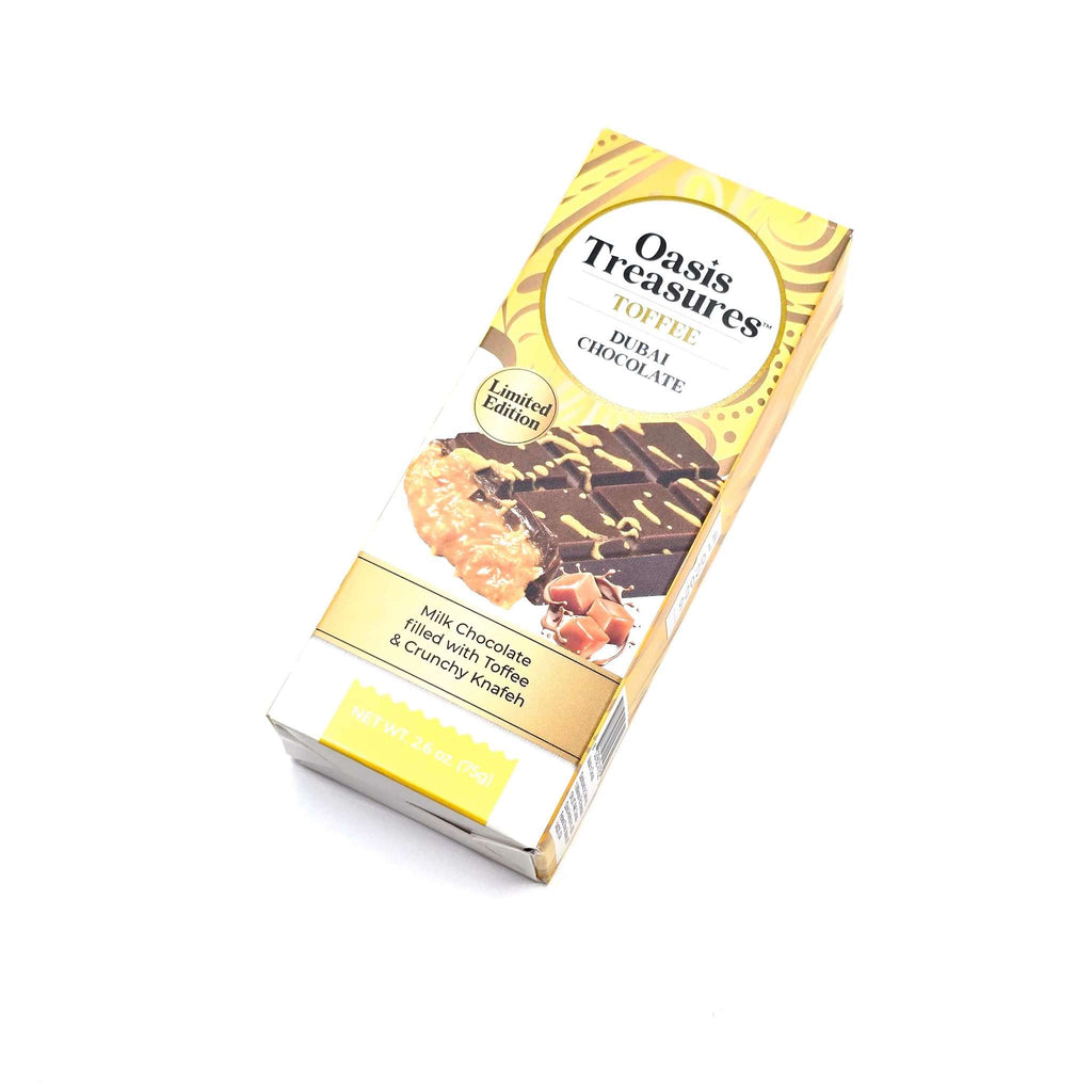 OASIS TREASURES™ DUBAI CHOCOLATE TOFFEE BARS<GOURMET CHOCOLATES>