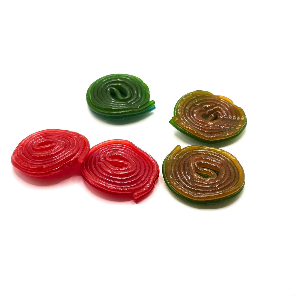 TWO FACED LICORICE WHEELS<BULK CANDY>