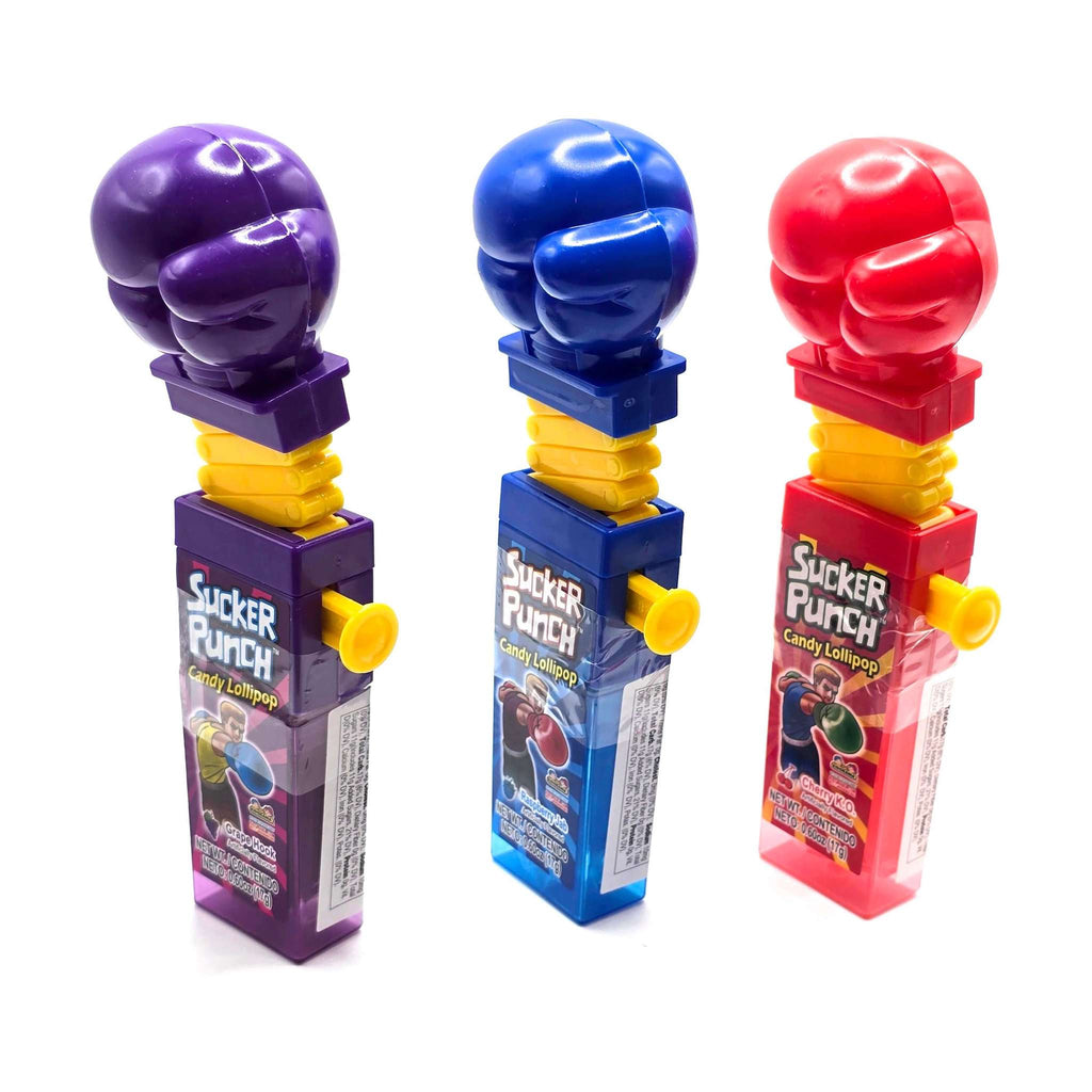 SUCKER PUNCH LOLLIPOP 0.42 OZ<NOVELTY CANDY>