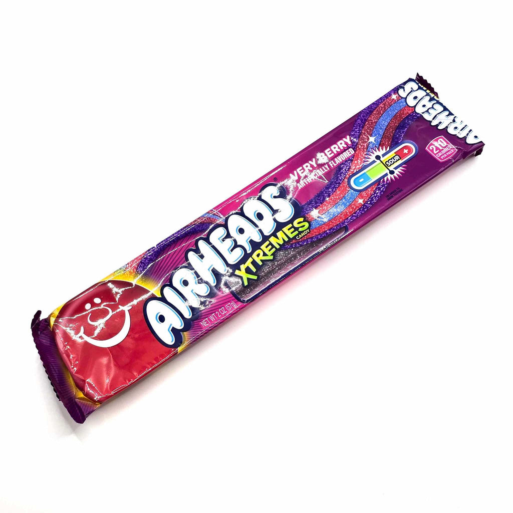 AIRHEADS XTREMES RAINBOW BERRY SOUR CANDY<THEATER CANDY>