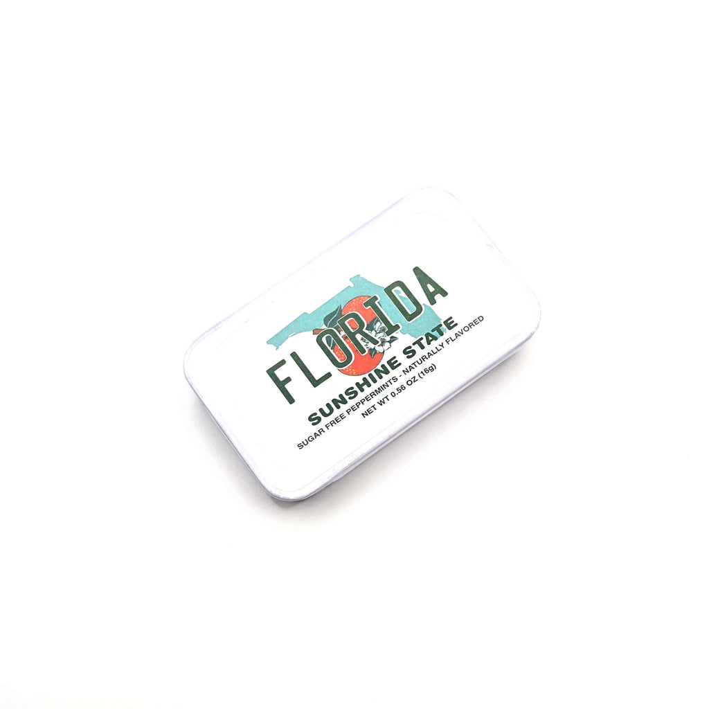 FLORIDA SUNSHINE STATE PEPPERMINTS<FLORIDA SOUVENIR CANDY>