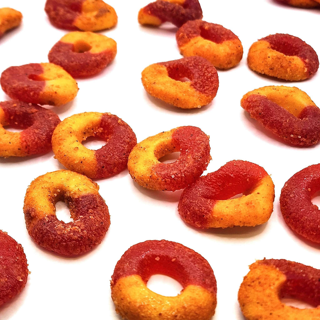 CHAMOY MEXICAN PEACH RINGS <INTERNATIONAL CANDY><GUMMIES>