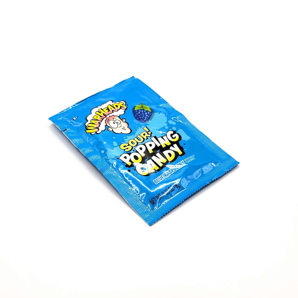 WARHEADS SOUR RASPBERRY POPPING CANDY<NOVELTY CANDY>