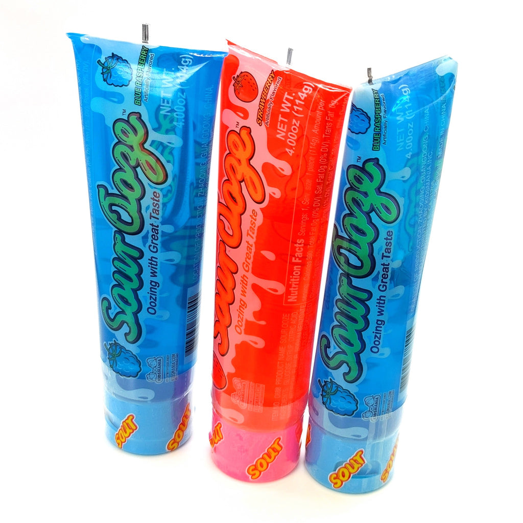 sour ooze tube candy