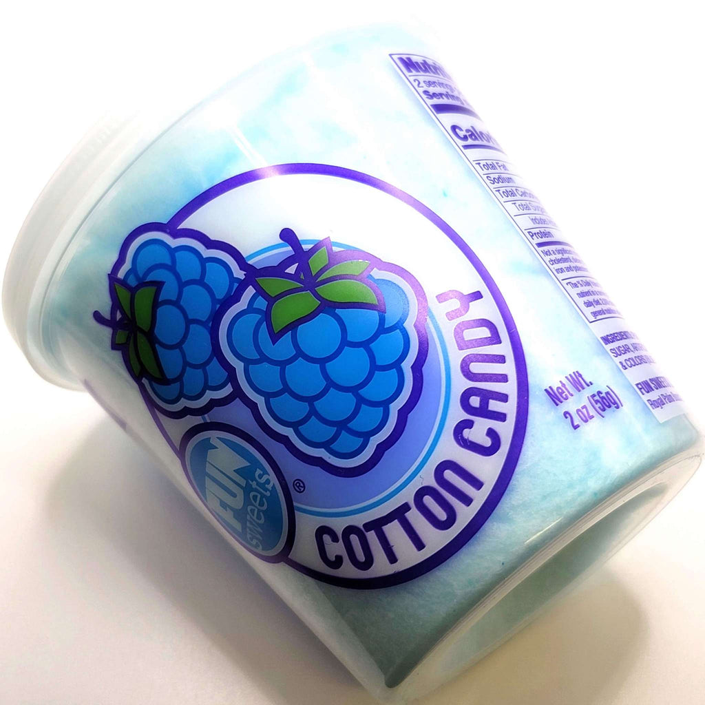 blue raspberry cotton candy