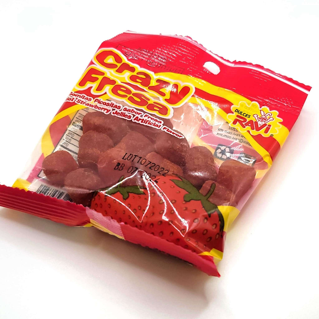 crazy fresa strawberry jellies mexican candy