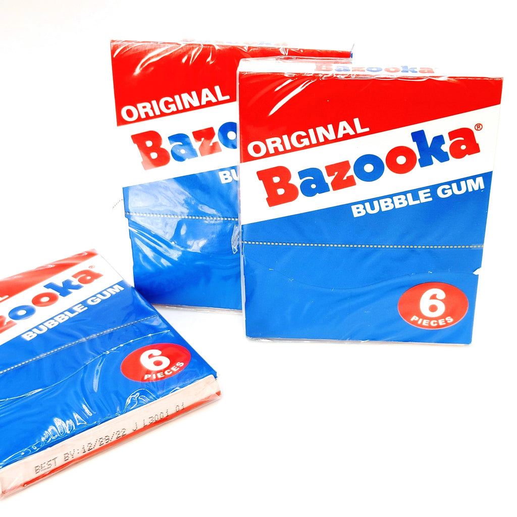 bazooka throwback bubble gum