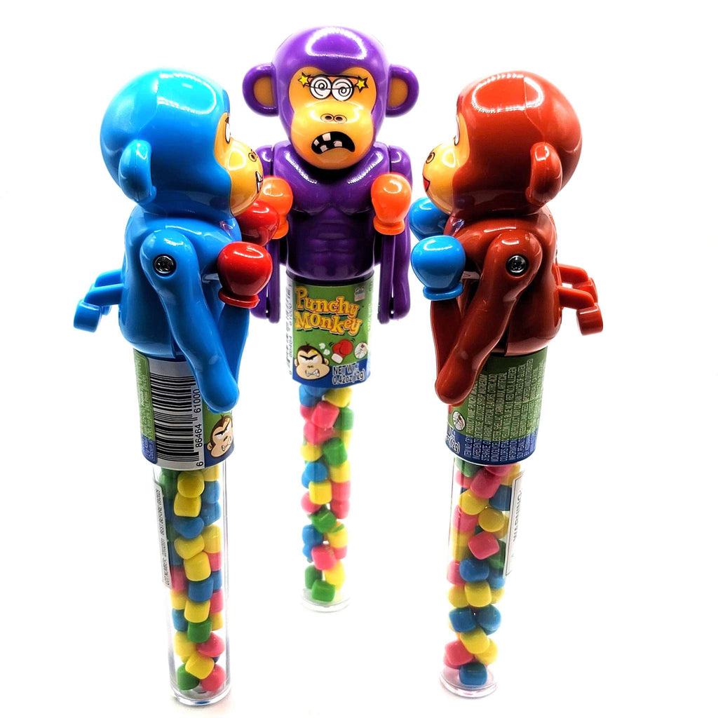 punchy monkey candy filled toy