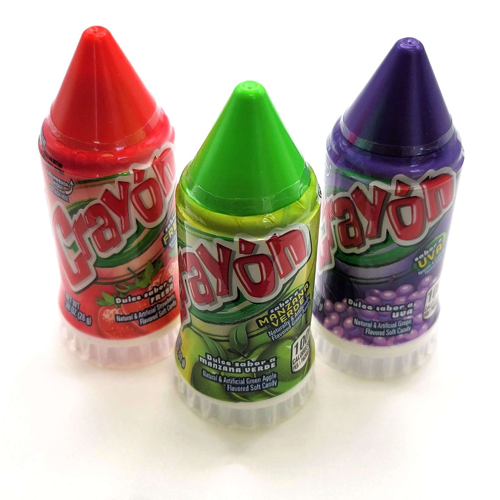 crayon soft Mexican candy